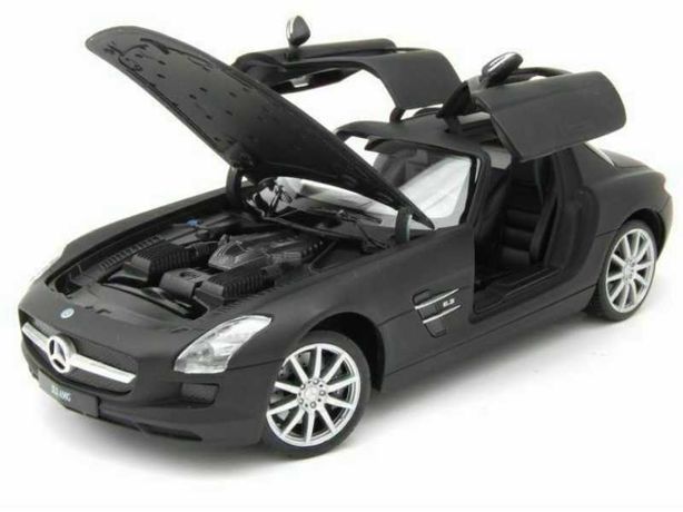 Mercedes Benz SLS AMG WELLY model 1:24 czarny mat