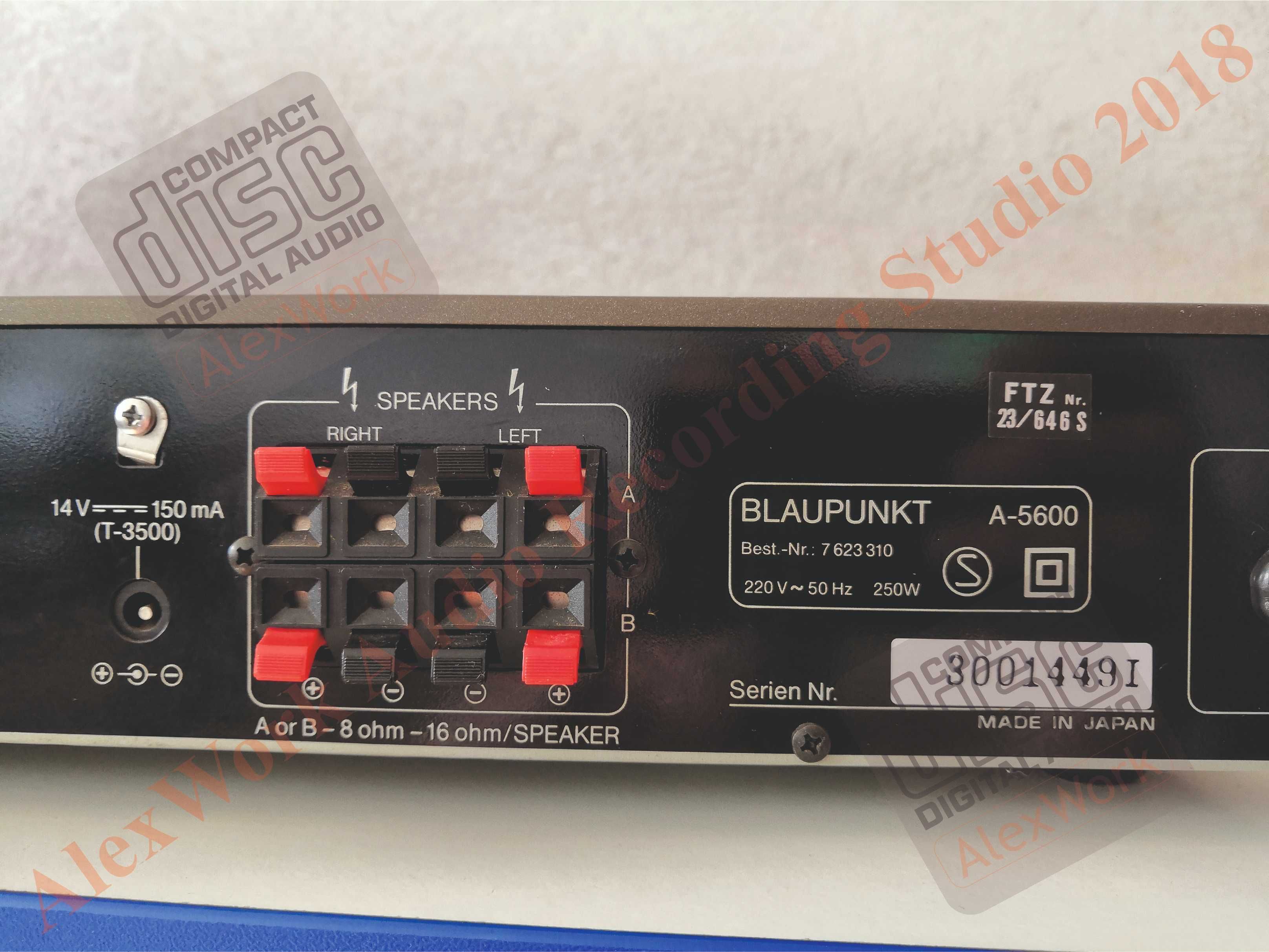 Усилитель Blaupunkt A-5600. Тюнер Blaupunkt T-3600. Япония