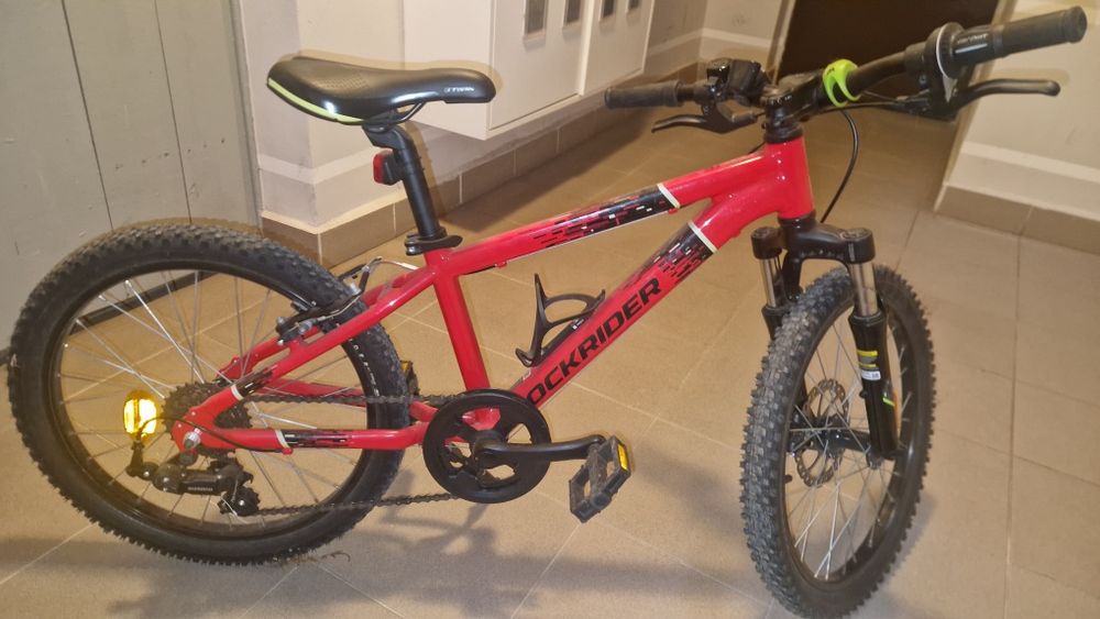 Rower BTWIN  Rockrider ST 900 20" – dziecięcy, 2 lata, stan idealny