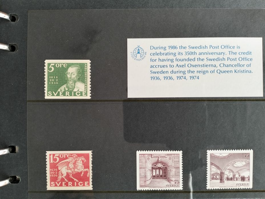 Catálogo exposição Stockholmia 86