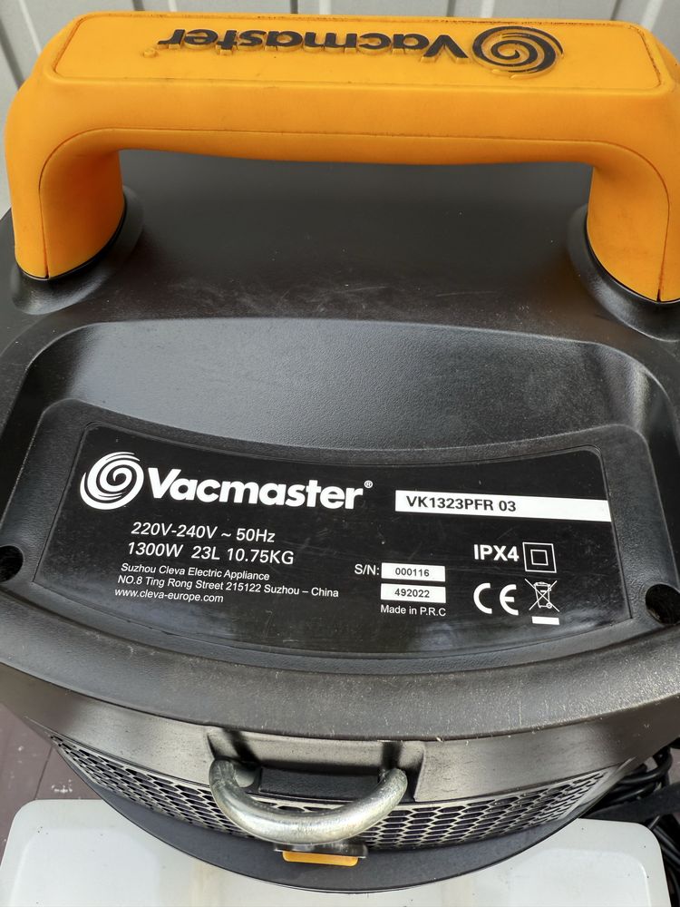 Vacmaster VK1323PFR Odkurzacz piorący 3 w 1  na mokro i sucho, 23 l,