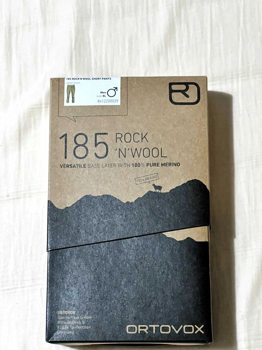 ORTOVOX - 185 Rock'N'Wool Short Pants - Merino base layer