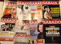 Revistas várias - Sábado, Visão...