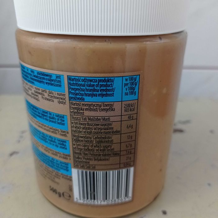 Krem orzechowy z kawałkami orzechów GO ON