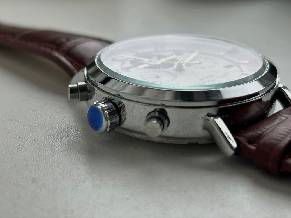 Чоловічий наручний годинник Patek Philippe Geneve Brown