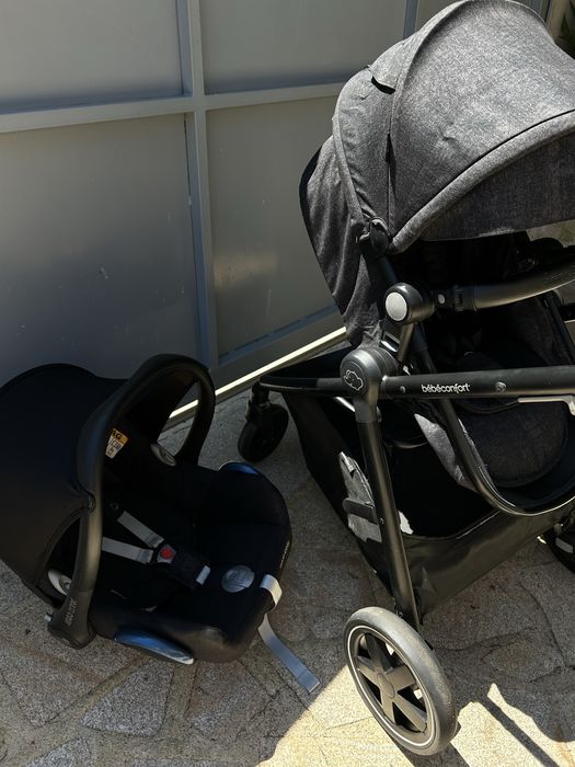 Carrinho de bebé da bebeconfort + babycoque maxi cosi e isofix