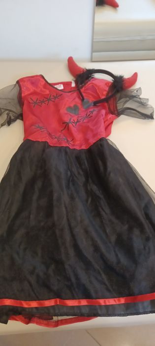 Fato hallowen diabinha