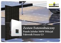 Fotowoltaika 25 kW panele Ja Solar 500W falownik inwerter Foxes BRUTTO