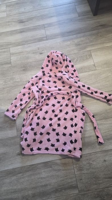 Szlafrok dziecięcy dziewczęcy