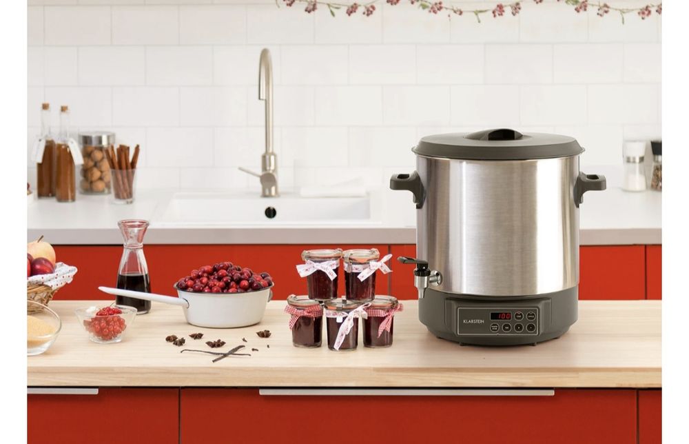 Garnek do pasteryzacji Srebrny