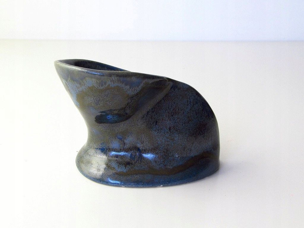 studiokeramik ceramiczny wazonik wykałacznik