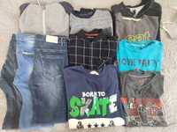 Zestaw ubrań chłopięcych ,bluzy,bluzki,jeansy 152/158 cm