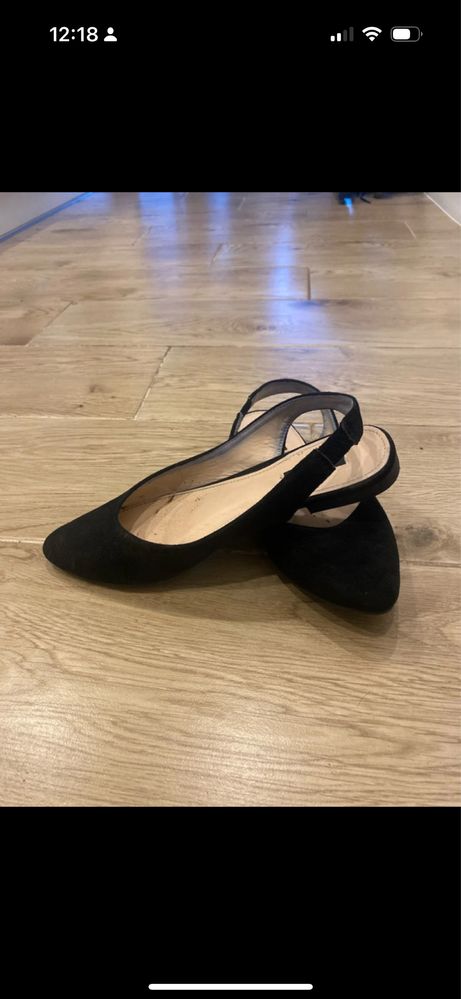 Buty baleriny odkryta pięta VICES 37