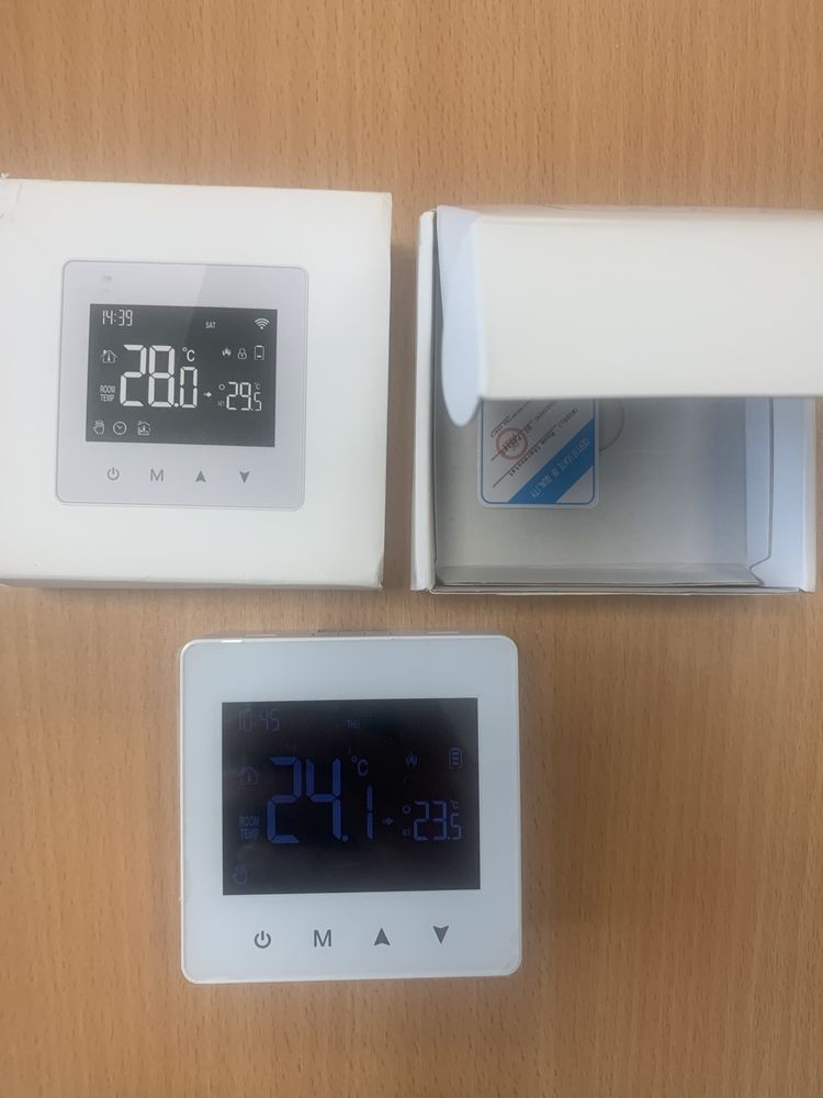 Розумний термостат АВАТТО ZWT198 для газового котла, ZigBee, Tuya