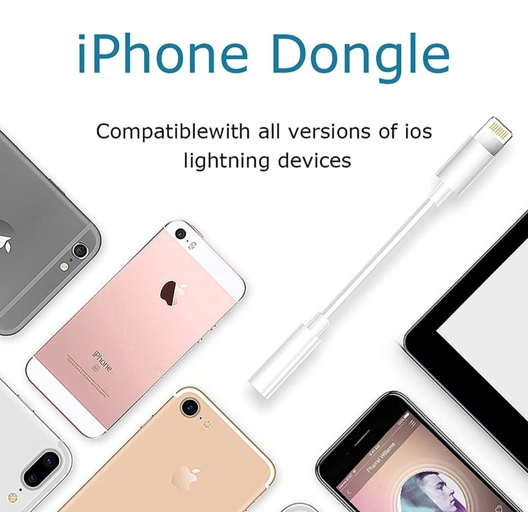 Złącze SENBUN Lightining do 3,5 mm do urządzeń Apple