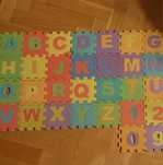 Puzzle piankowe abecadło i cyferki
