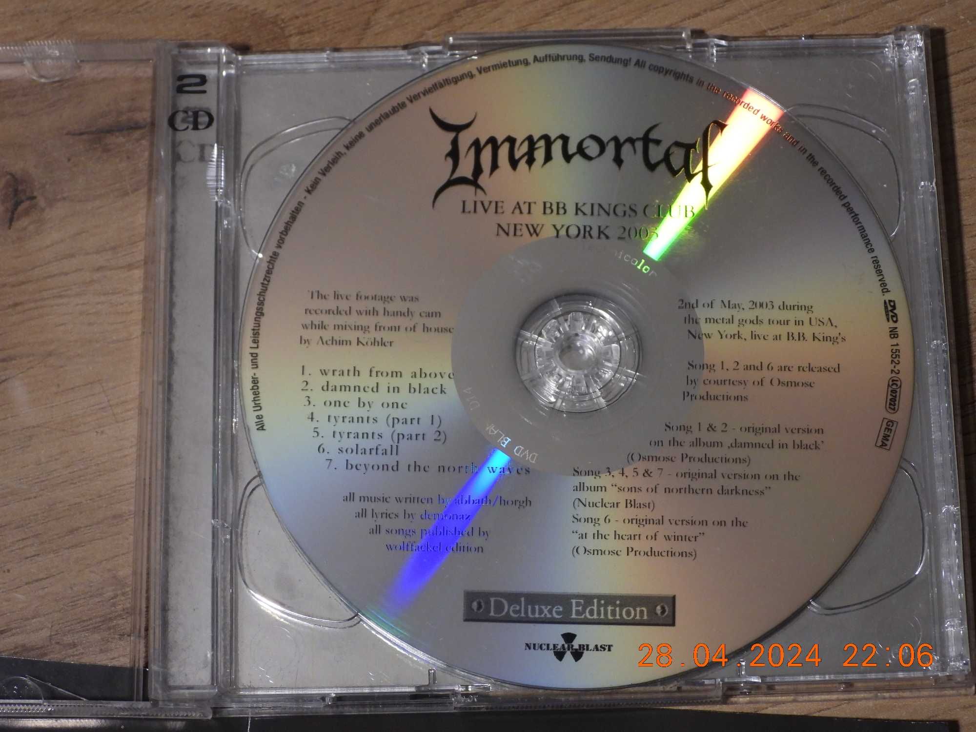 Immortal - Sons Of Northern Darkness - Deluxe Edition - DVD