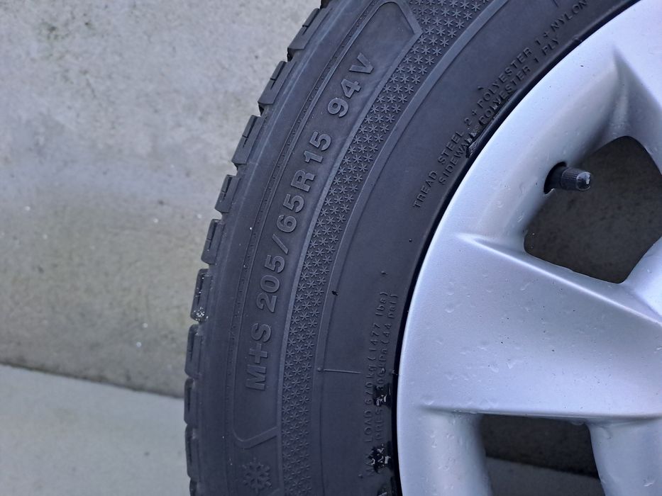 Koła aluminiowe zima bmw e39 205/65 15"