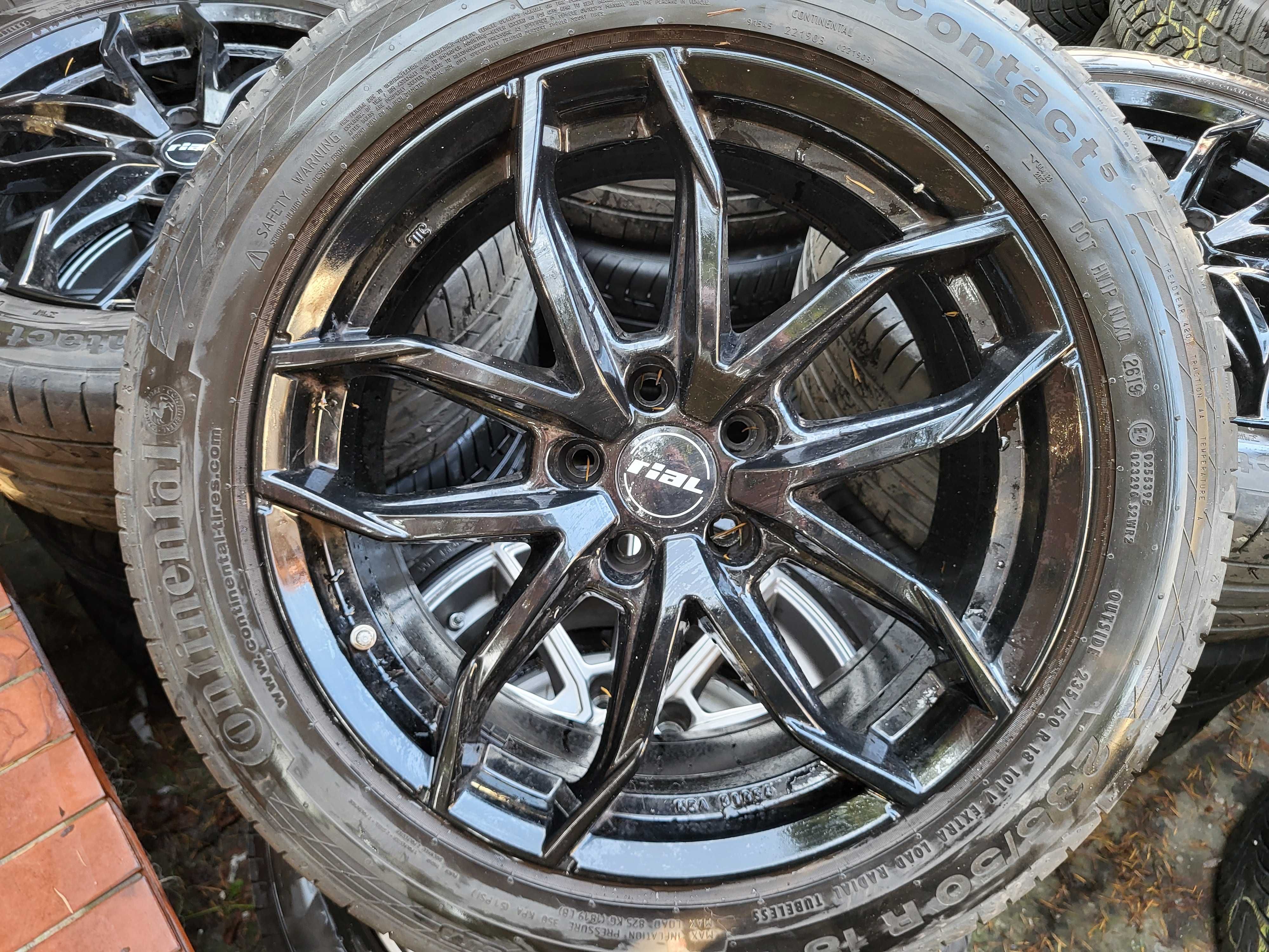 Koła 18" 5x108 Ford Kuga S-Max Mondeo Escape Volvo Peugeot Citroen