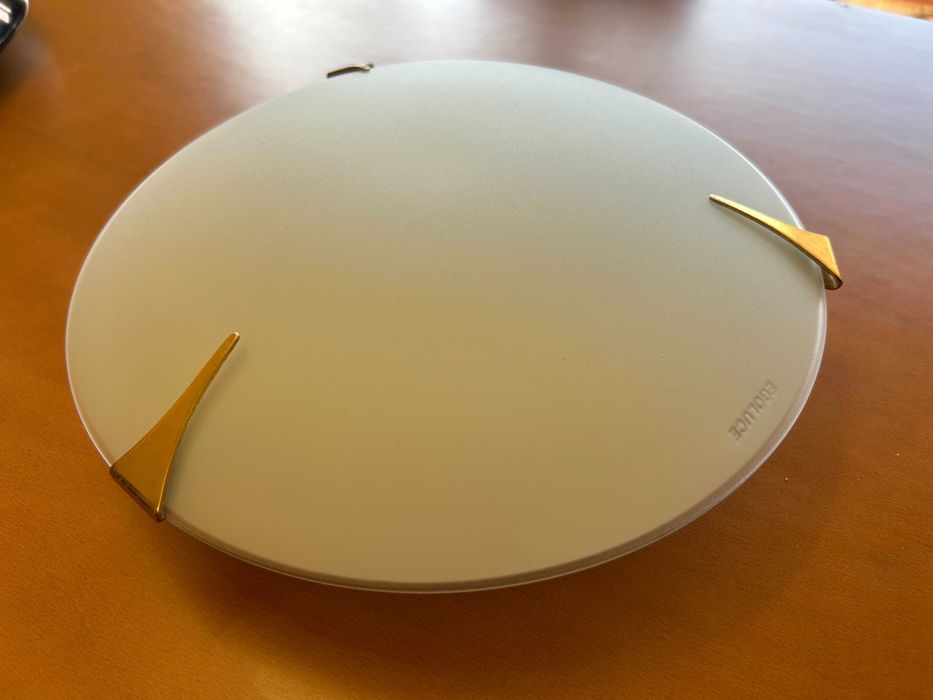 Plafond de Teto em Metal e Vidro - Boa qualidade