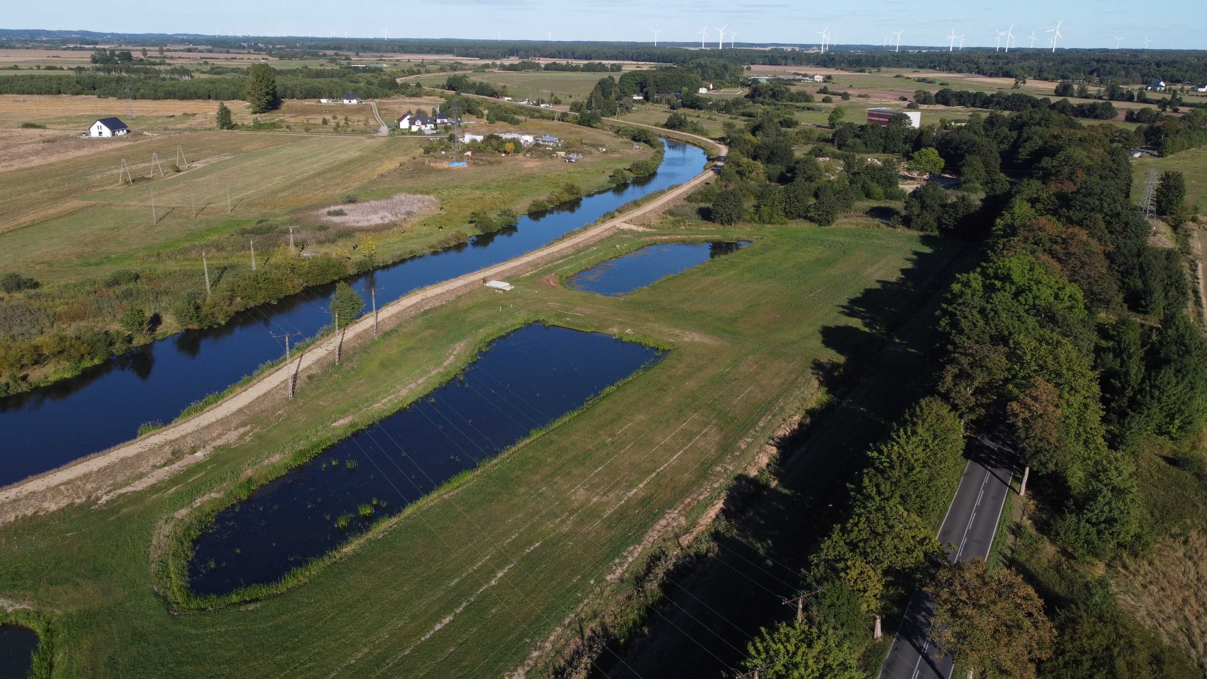 Działka siedliskowa nad rzeką Wieprzą