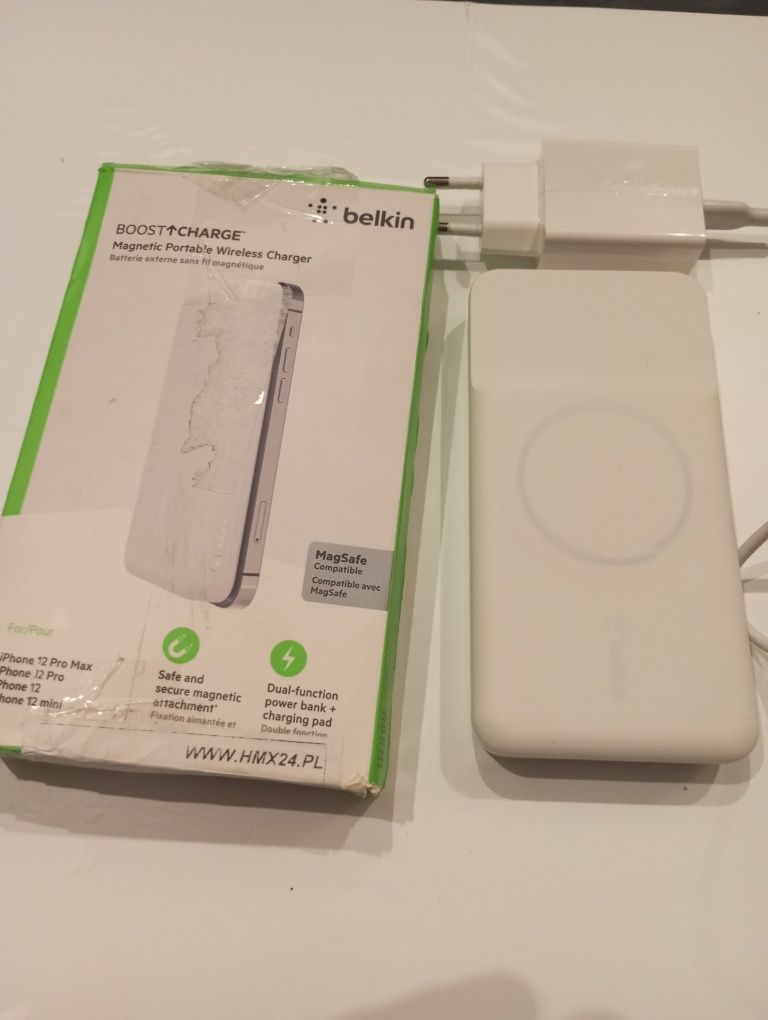 Powerbank ładowarka bezprzewodowa
