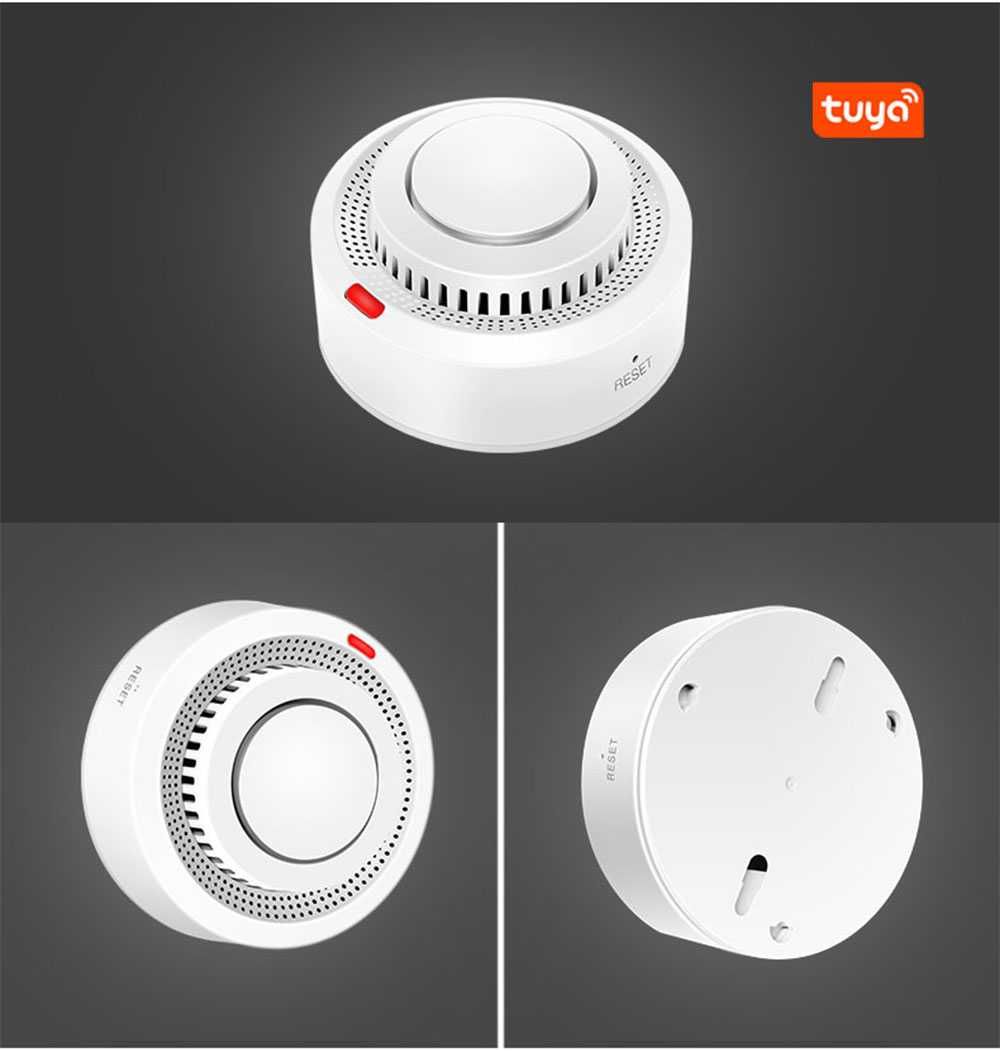 Sensor Fumo WiFi Inteligente * Tuya SmartLife * Alarme Incêndio *Alexa