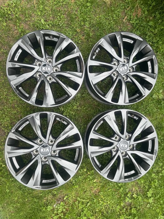 Kola Felgi Alu Kia Optima Sportage Niro Soul Ceed 17” Oryginal Grafit