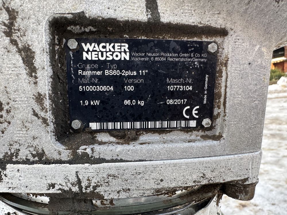 Skoczki Wacker Neuson BS 60-2 plus 2017 rok