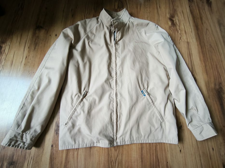 Wrangler Harrington Jacket szwedka L kurtka męska beż Made in Italy vi