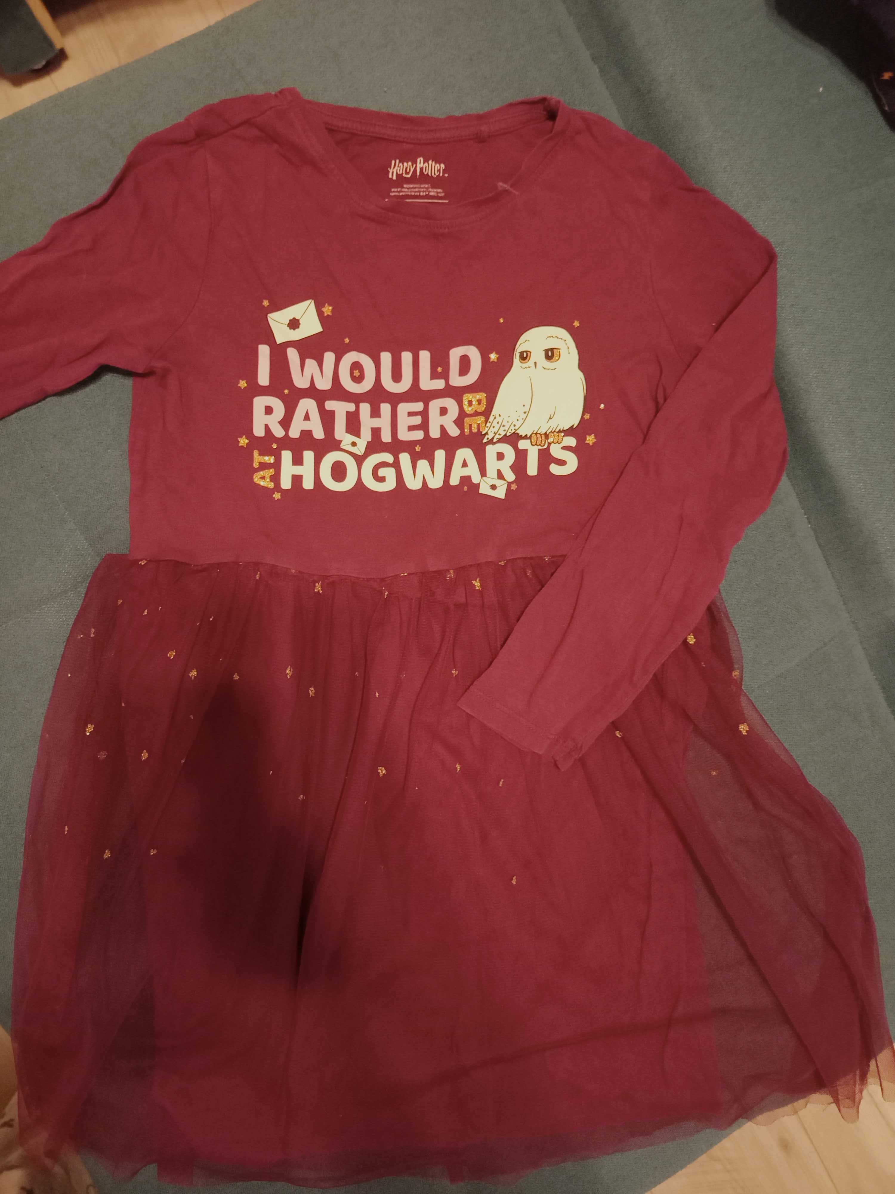 Zestaw ubrań sukienka bluza Harry Potter 134 140 Andrzejki