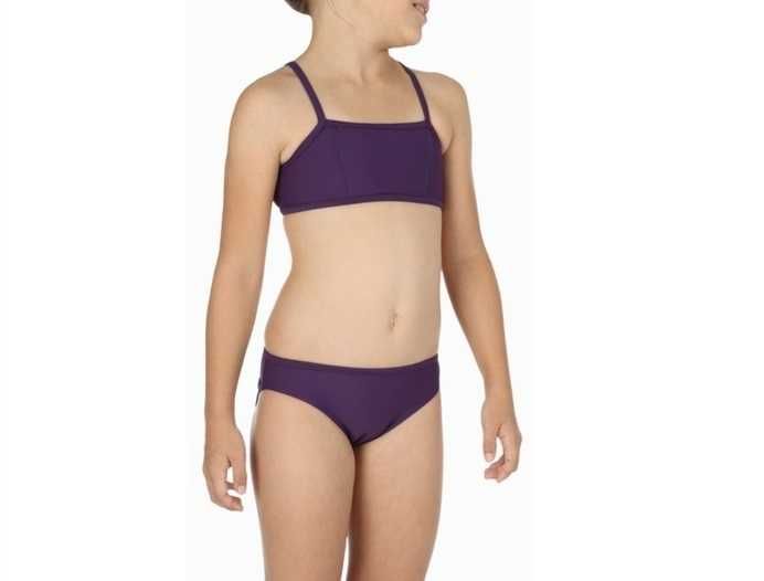 TRIBORD Kostium Strój Kąpielowy Dziecięcy Dla Dziewczynki # 98-104 cm