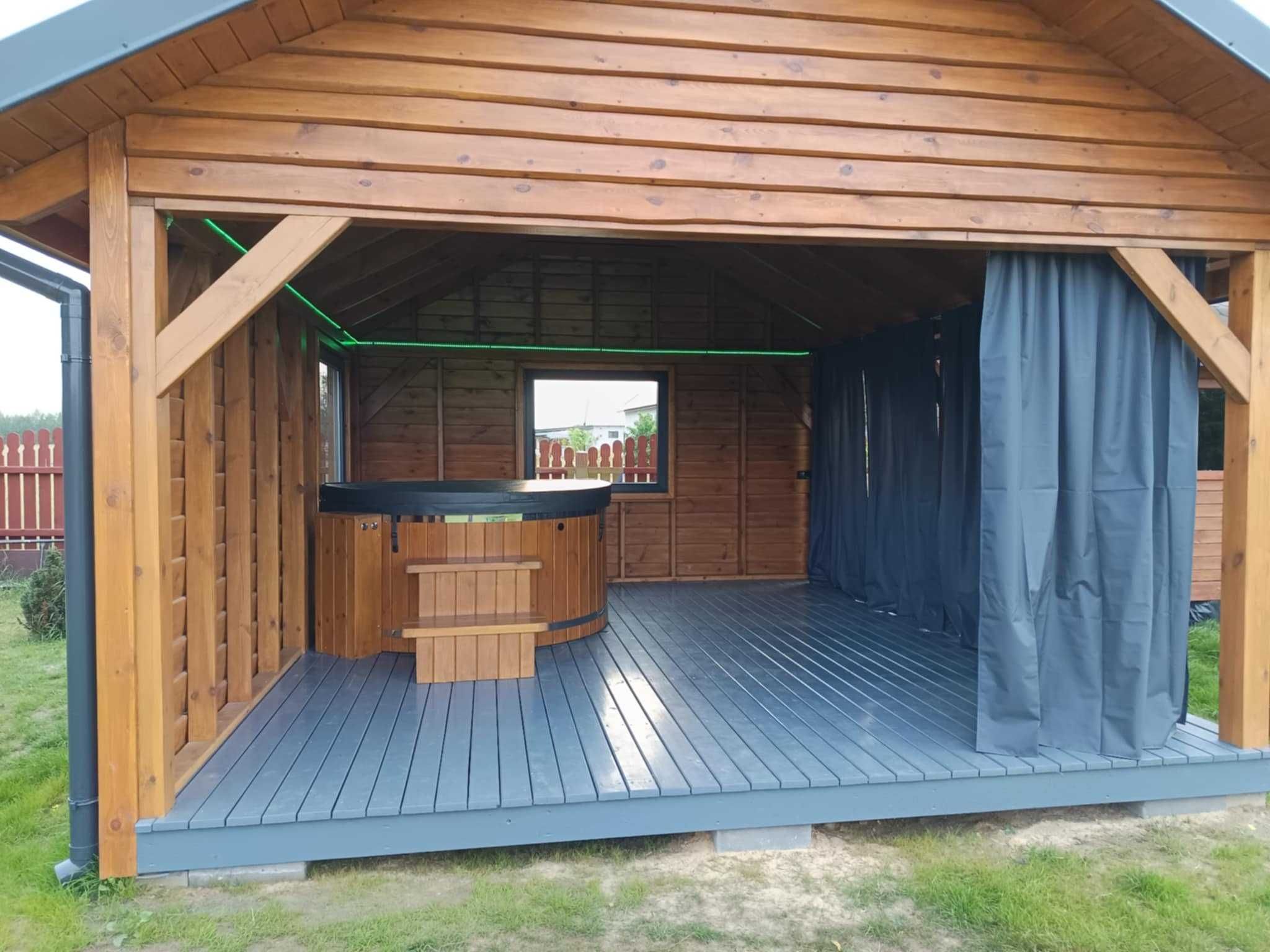 Domek na wynajem + Balia-Jacuzzi/Sauna