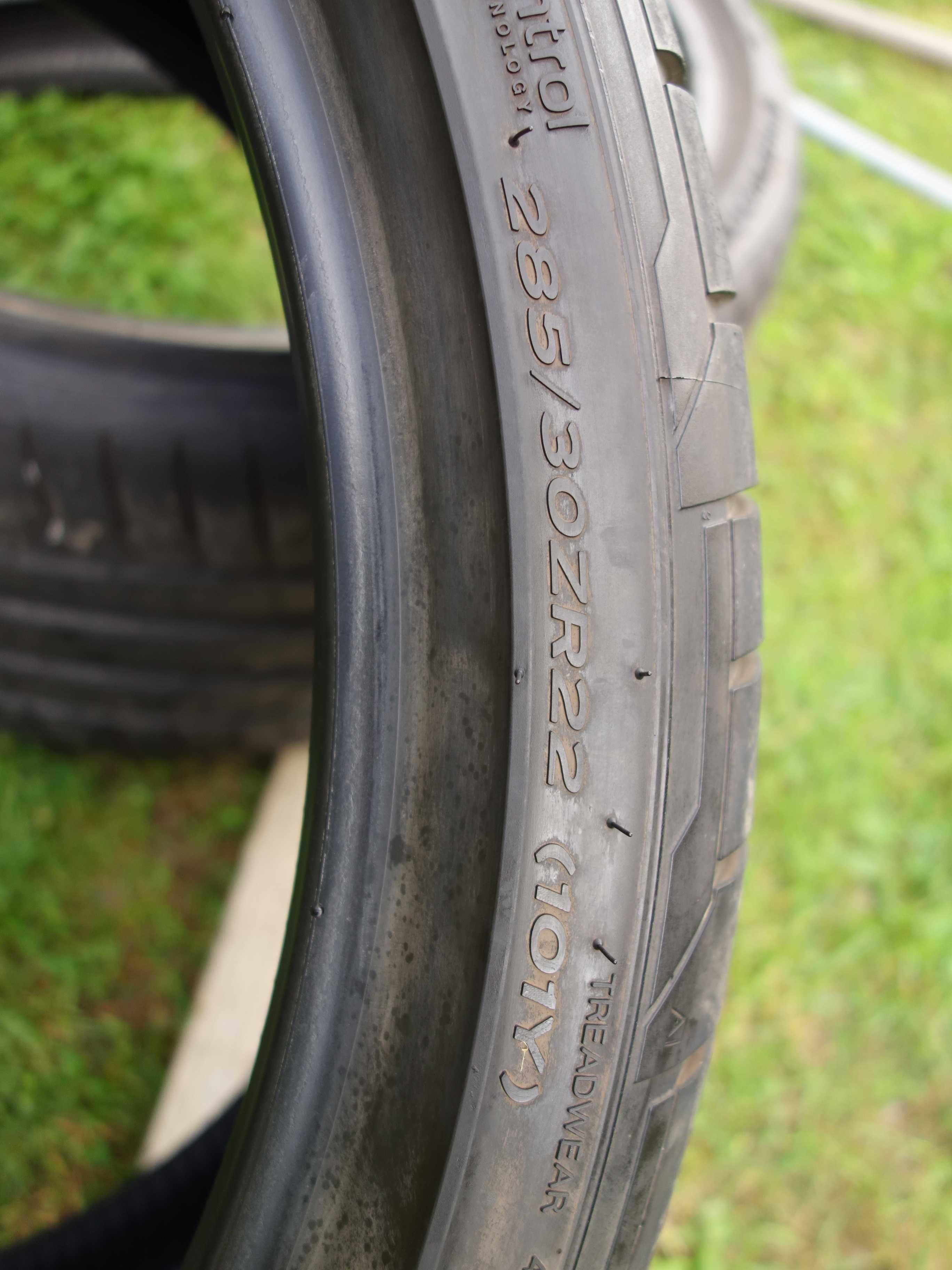 Opony 285/30/22 101Y HANKOOK 2 Sztuki Idealne