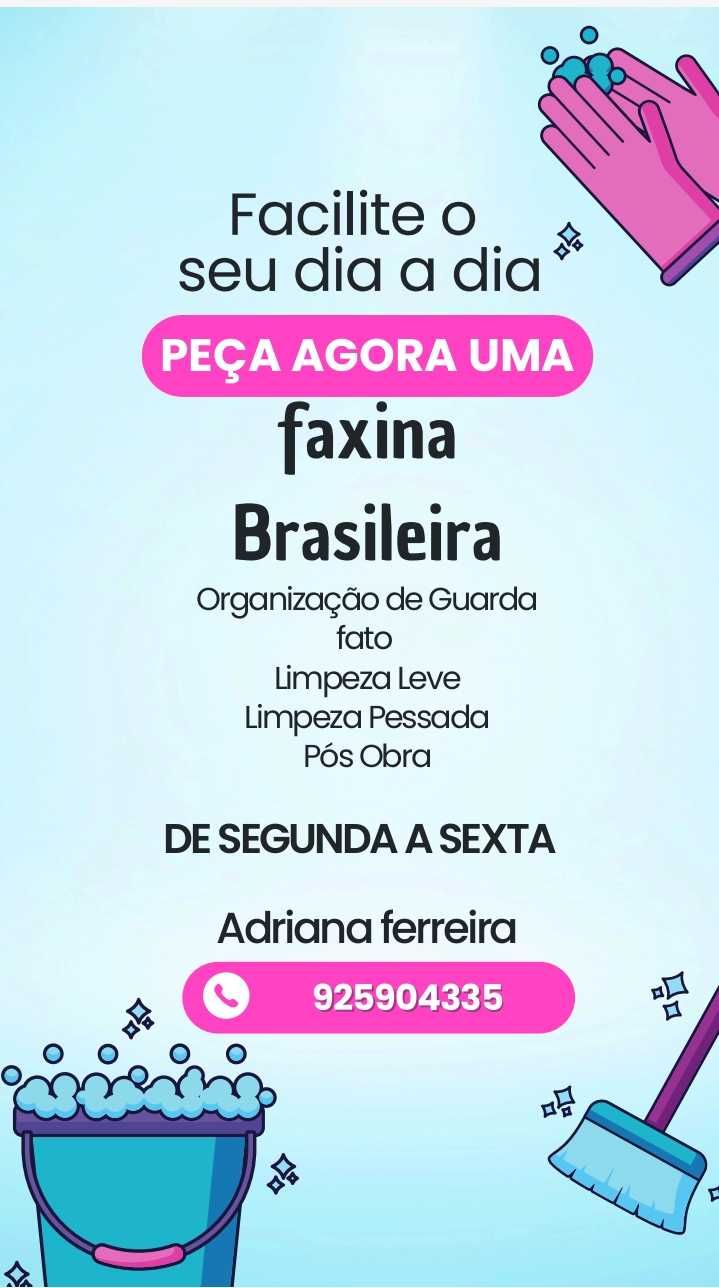 Fazemos limpeza em geral