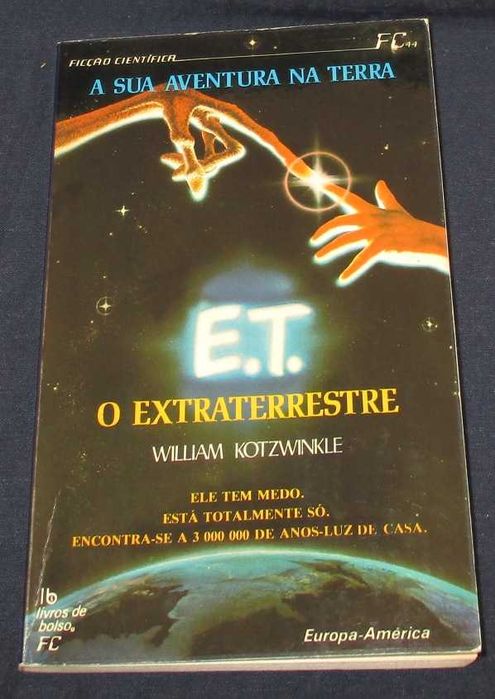 Livro E.T. O Extraterrestre William Kotzwinkle