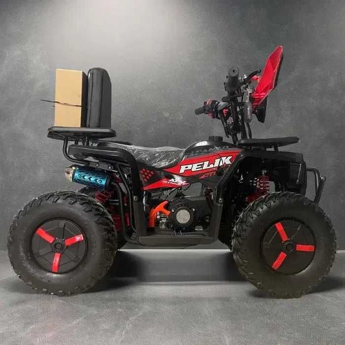 QUAD 50 cc Duża Rama XL Pelikan Acanto Rozrusznik Ledy Licznik Pilot