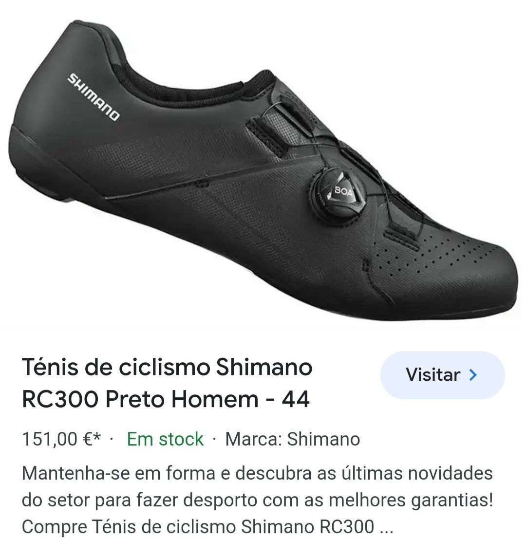 Tênis de ciclismo Shimano RC 300