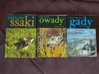 Zwierzęta świata / 3 z 6 tomów w serii - ssaki + gady + owady