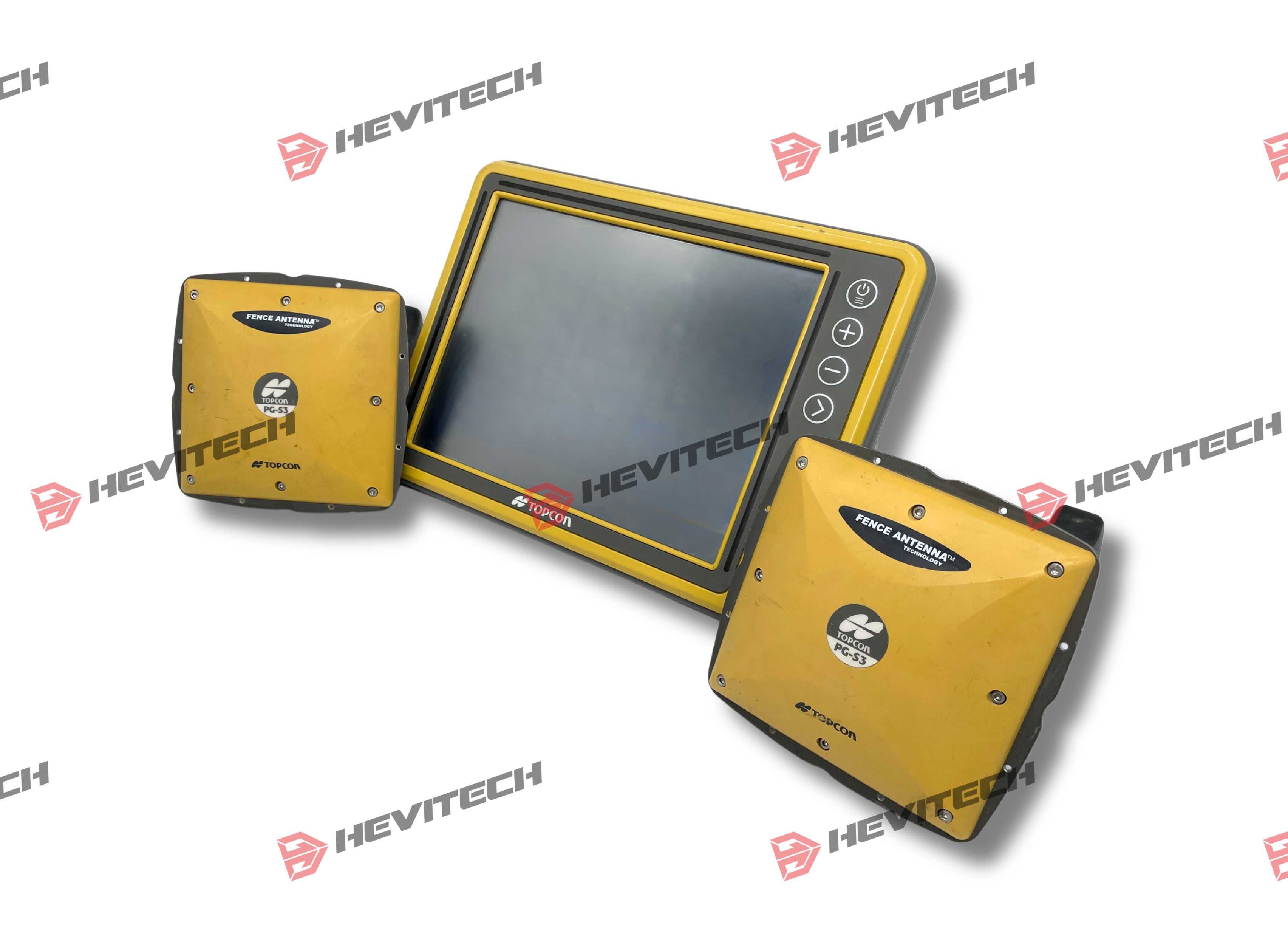 Topcon–Kompletny Zestaw Sterowania Maszynami 3D: MC-i4 + GX-75 + PG-S3