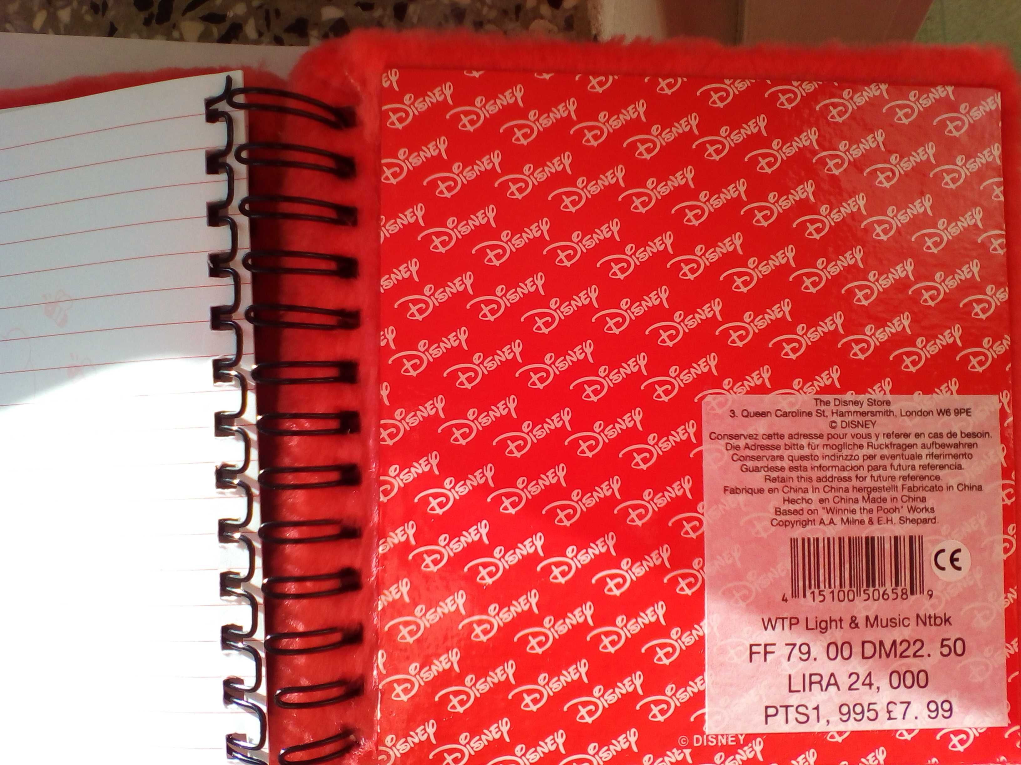 notatnik Puchatek, nowy notes dla dziecka