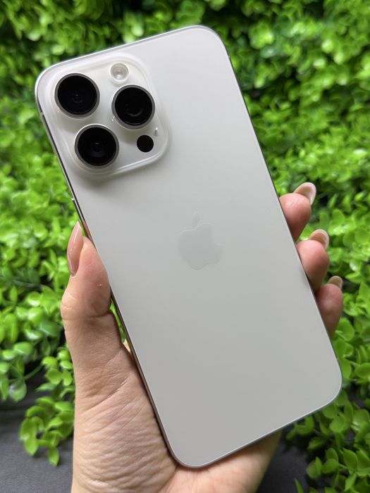 iPhone 15 Pro Max, 256Gb, White Titanium (Neverlock)Айфон 15 ПМ, #1054