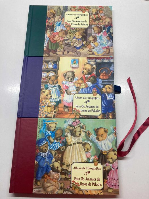 A Coleção de Álbuns de Fotografia para os Amantes de Ursos de Peluche