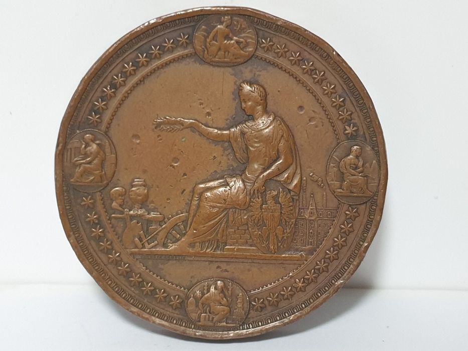Rara medalha americana "International Exibition Philadelphia 1876"