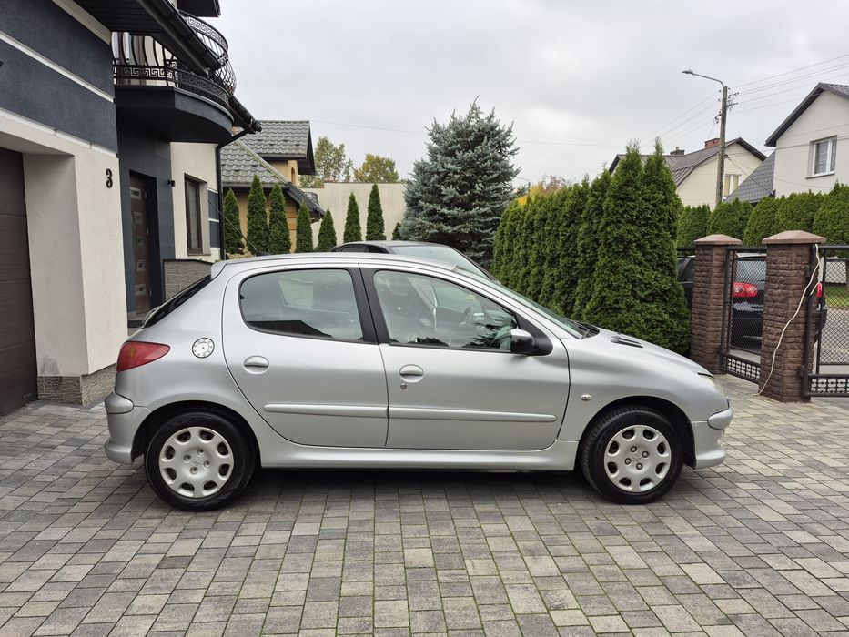 Peugeot 206 1.4 8v 75KM Benzyna Klima Abs El.Szyby 4xPP Wersja Xbox360