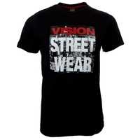Оригинал футболка мужская чёрная vision street wear. Размер L