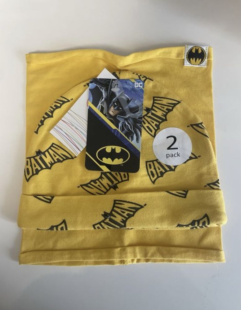 Набір шапка та хомут Batman Новий 2-3 роки