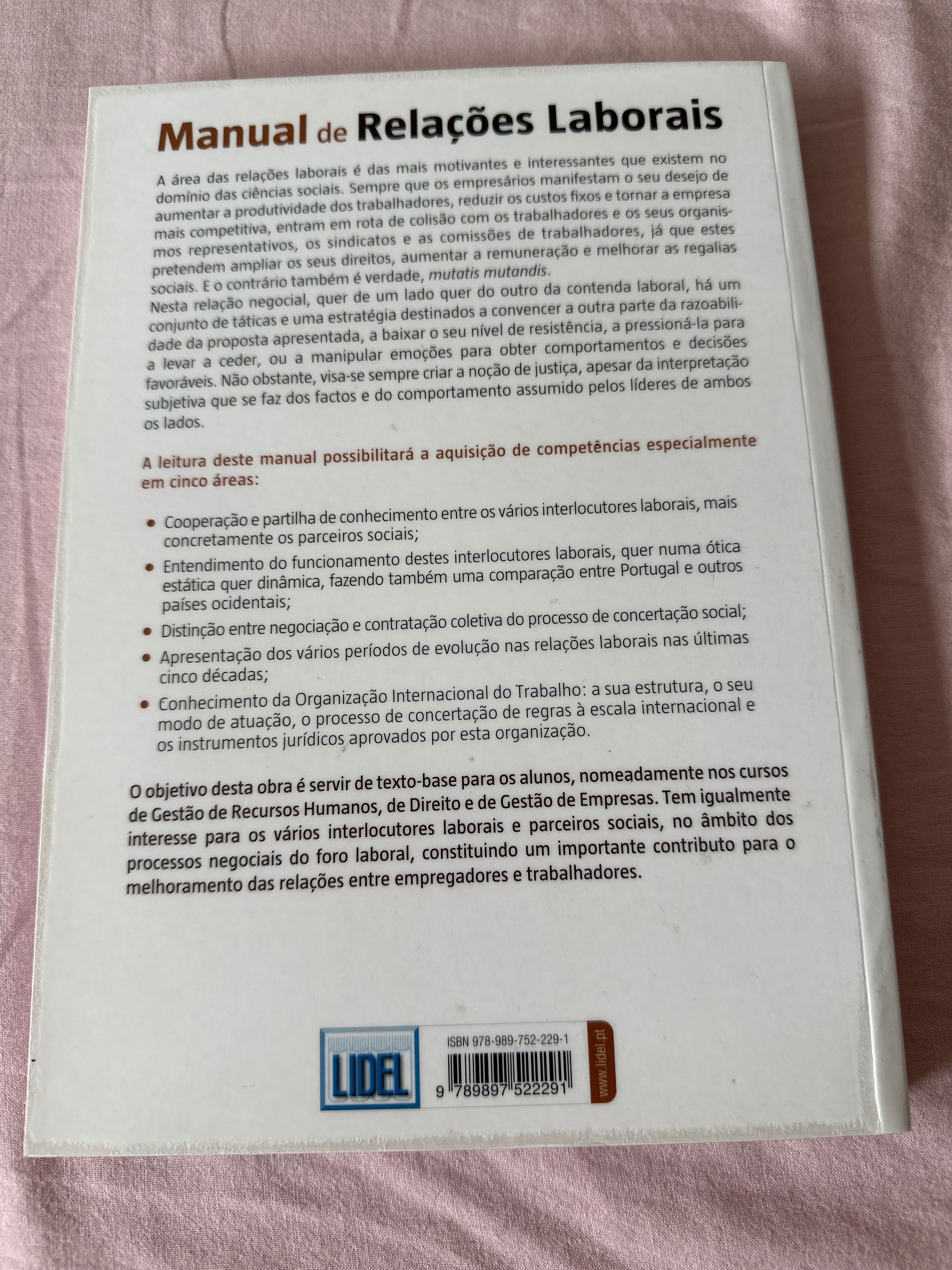 Manual de Relações Laborais