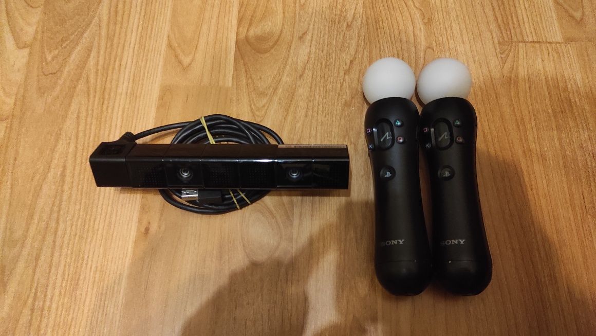 Conjunto Move PlayStation 4 e ps3
