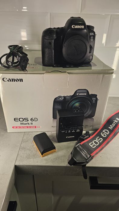 Canon EOS 6D Mark II w Bardzo Dobrym stanie